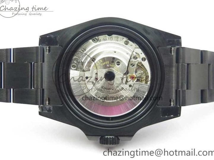 Steel V6F VS3135 1:1 V2 904L DLC Edition Submariner Black 116610 Blacken Best 0519
